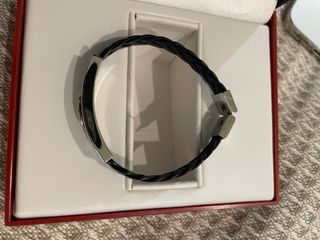 Pulsera Morellato Hombre Cuero y Acero