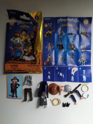 Playmobil THE MOVIE 1 70069 FIGURA SIN MONTAR