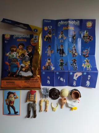 Playmobil THE MOVIE 1 70069 FIGURA SIN MONTAR