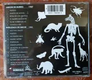 LOS BURROS - Rebuznos de Amor+Jamón de burro .Cd