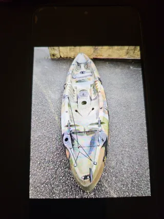 Kayak para 2 adultos y 1 niño