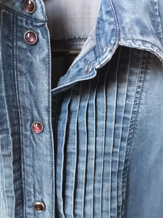 Camicia jeans Sisley donna