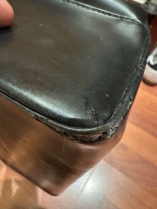 Maletín médico antiguo negro