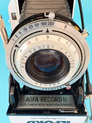 Cámara Agfa Record II 6x9