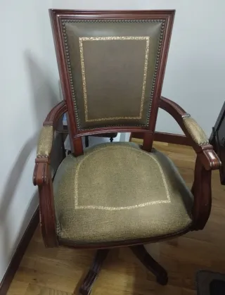 Conjunto muebles escritorio inglés