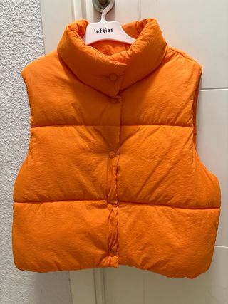 Chaleco acolchado Lefties naranja talla única