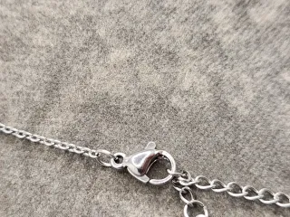 Medallón Vintage Plata Ley con Cadena