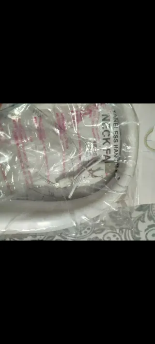 Ventilador de cuello portátil