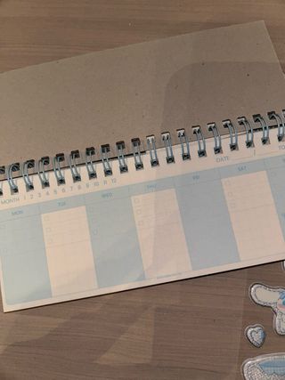 Set Cinnamoroll: Planner y Pegatinas