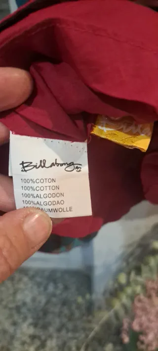 Vestido Billabong floral manga larga