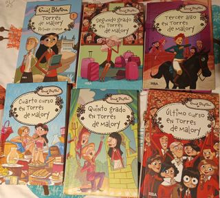 Colección libros torres de Malory
