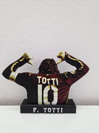 Francesco Totti 3D - Calcio Roma
