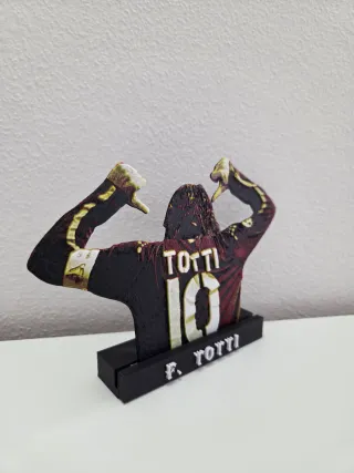 Francesco Totti 3D - Calcio Roma