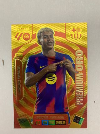 Cromo Panini Lamine Yamal Premium Oro