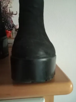 Botas negras plataforma