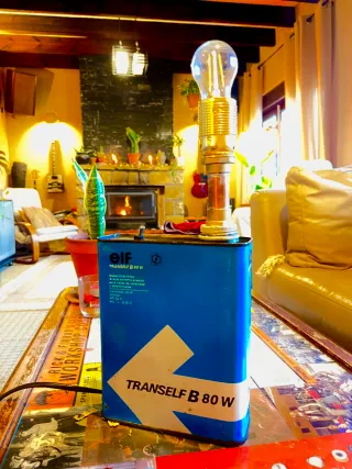 Lámpara Vintage Custom Elf Lata