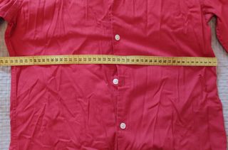 Camisa de hombre roja