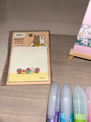 Rotuladores Miffy fluorescentes