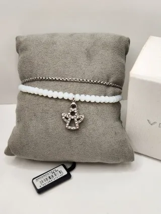Pulsera Viceroy Ángel Plata y Blanco