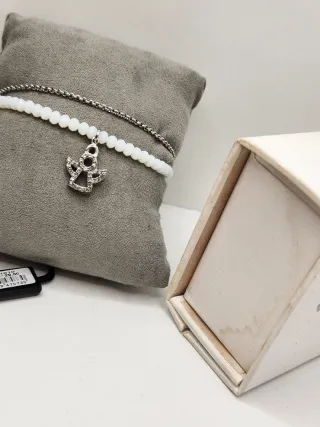 Pulsera Viceroy Ángel Plata y Blanco