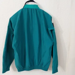 Sudadera Vintage Verde y Blanca