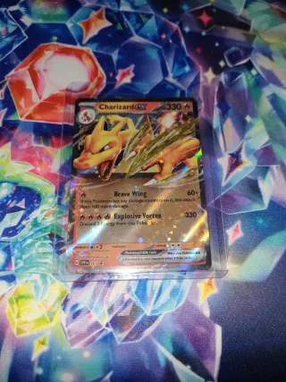 Carta Pokémon Charizard EX 161/161