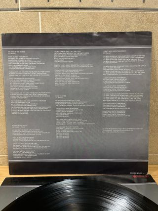 LP VINILO GARY MOORE “ CORRIDORS OF POWER “