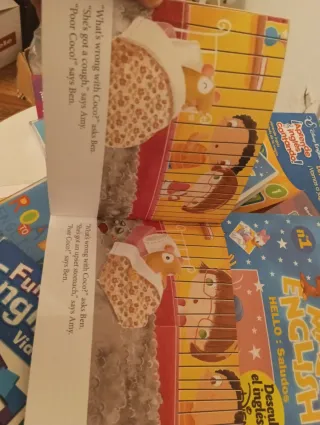 Gran lote para aprender inglés 6+ años+regalo