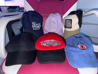 Lote de 6 gorras variadas