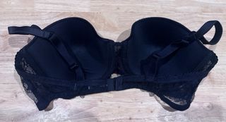 Sujetador y braguita Etam negro/dorado 95D