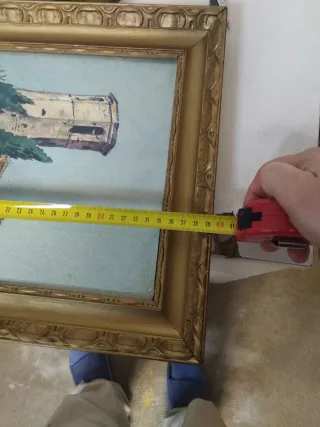 Pintura acuarela paisaje