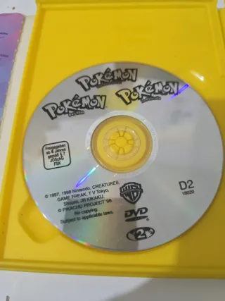 DVD Pokémon: La Película Mewtwo vs Mew