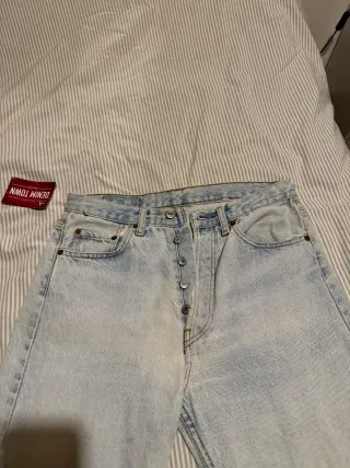 Pantalones Levis Mujer Azul Claro