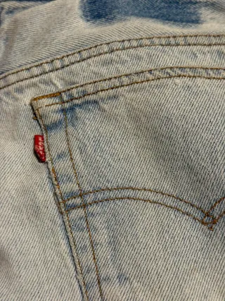 Pantalones Levis Mujer Azul Claro