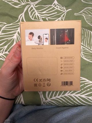 Cámara PTZ Moes Smart Wireless Tuya Alexa Google