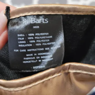 Guantes de Nieve Barts Dorados