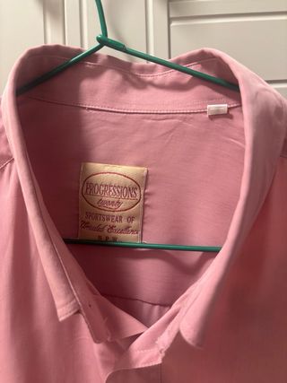 Camisa manga larga rosa
