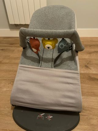 Hamaca bebé BabyBjorn gris