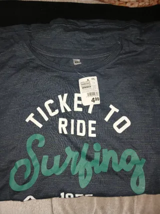 Lote 5 Camisetas Manga Corta