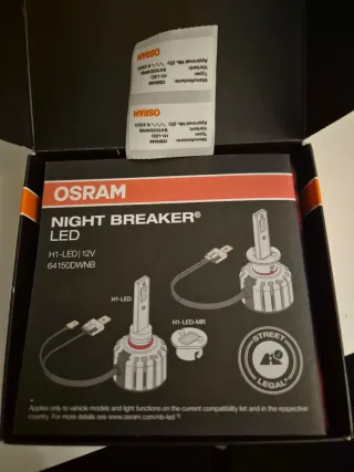 Bombillas H1 LED OSRAM NIGHT BREAKER