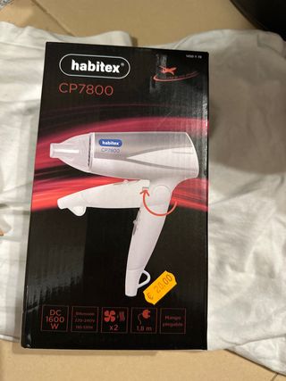 Secador de pelo plegable viaje Habitex CP7800
