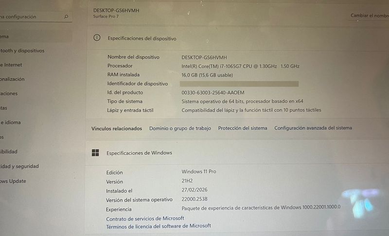 Surface Pro 7 afbeelding 4