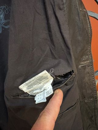 Giacca in Vera Pelle morbida vintage marrone