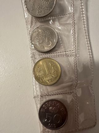 Monedas Colección Olimpiadas 82