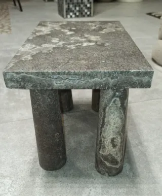 Mini Mesa auxiliar Mármol Travertino 80€