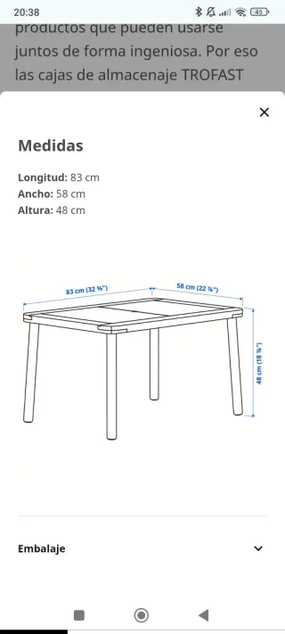 Mesa y Silla Infantil Ikea FLISAT