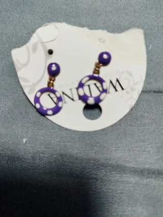 Pendientes Aro y Lunares bebés