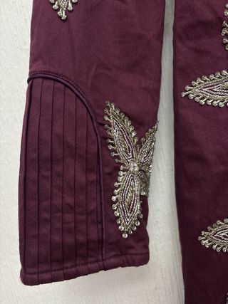 Vestido Bantik Granate Boho Chic Bordado