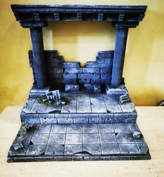 Saint Seiya Diorama Rovine Antiche action figure