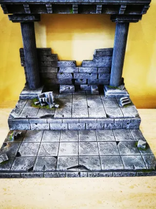 Saint Seiya Diorama Rovine Antiche action figure